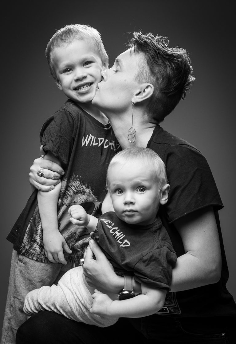 Mother and Kids photography