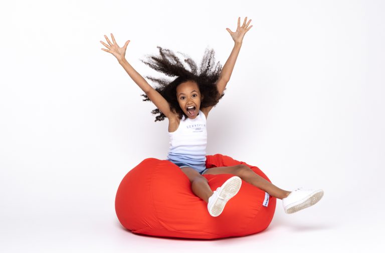 bean bag photography photo session